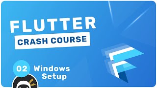 Flutter Crash Course 2  Installing on Windows [upl. by Makell]