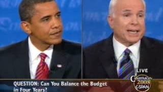 CSPAN Third 2008 Presidential Debate Full Video [upl. by Liederman]