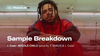 Sample Breakdown J Cole  MIDDLE CHILD [upl. by Lilahk]