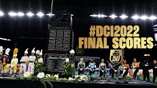 DCI2022 Finals Scores [upl. by Robi530]