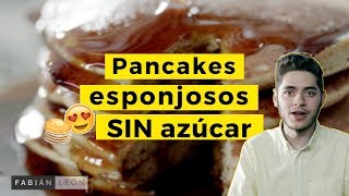 Tortitas de Avena y Plátano Sin azúcar  Fáciles y Esponjosas [upl. by Amoihc]