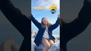 Arianna fa le voci al mare 🌊 disney minions harrypotter [upl. by Henden]