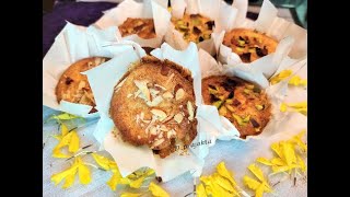 Eggless Mawa Cupcakes  एगलेस मावा कप केक रेसिपी  Tea time Cake type 3 Beautiful journey [upl. by Saiasi]