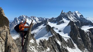 Aiguille du Midi  Torino  Aiguilles d’Entrèves [upl. by Nyleimaj]