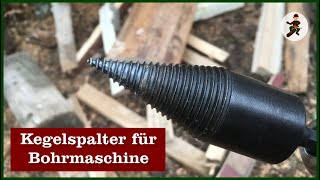 Kegelspalter für die Bohrmaschine [upl. by Chyou]