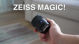 Sony Zeiss 55mm F18 is a Crazy Bargain Lens [upl. by Chicoine]