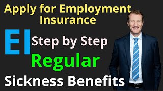 how to apply for Employment Insurance EI benefits  Apply for Employment Insurance [upl. by Ahsiekyt]