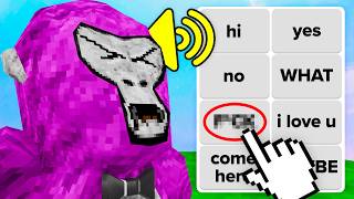 I Trolled with a FAKE Soundboard in Gorilla Tag [upl. by Anotyad]