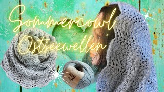 Sommercowl quotOstseewellenquot  Strickanleitung Cowl [upl. by Mintun]