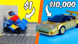 I Tested 1 vs 10000 Lego Cars [upl. by Cristobal]