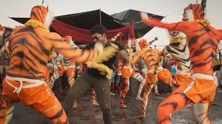 Tiger Dance by Power Star Puneeth Rajkumar  Yuvarathnaa  Thaman S  Huli Dance [upl. by Rez]