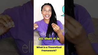 What is a Theoretical Framework really simple explanation [upl. by Anaud]