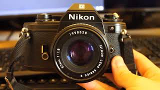 How to Load Film in a NIKON EM [upl. by Eceirtal]