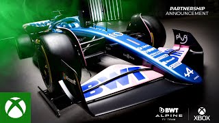 BWT Alpine F1 Team Xbox amp PC Game Pass  Official Partnership Announce Trailer [upl. by Assertal]