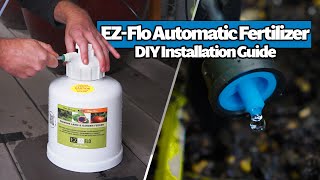 How to Automatically Fertilize Your Garden with EZFlo Hose Bib Fertilizer Injector [upl. by Rehptsirhc]