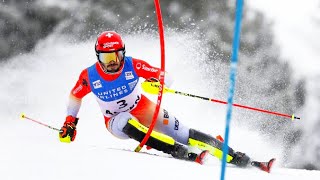 Loic MEILLARD  Winner  Slalom Run 2  Aspen USA  2024 [upl. by Yramanna625]