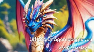 Ultima Dragon adopts you M4A ASMR roleplay orphan child listener [upl. by Ahsitram600]