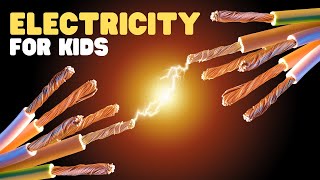 Electricity for Kids  What is Electricity Where does Electricity come from [upl. by Nawuj]