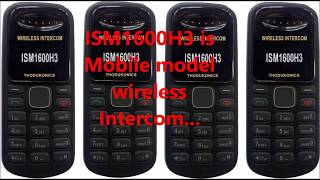 Thodukonics 1000 user 900Mhz wireless Intercom ISM1600H3 and ISM1600H4 [upl. by Aisatal173]