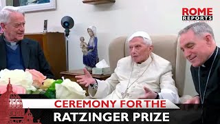 Pope Francis “Ratzinger is a theologian that encouraged reflection and dialogue” [upl. by Solange]