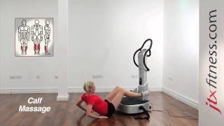 Vibration Plate Massages  How to massage your Calves with a Vibration Plate [upl. by Kinny224]