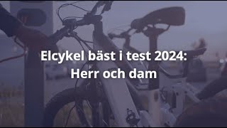 Elcykel bäst i test 2024 Tips och råd [upl. by Sirraf188]