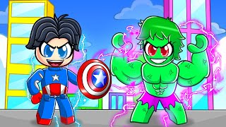 Becoming OVERPOWERED SUPERHEROS With TECHY Roblox [upl. by Decato]