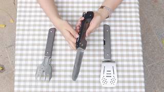 How to use ROXON MBT3 6 in 1 multi barbecue tool？ [upl. by Raskin740]