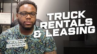 Trucking Business 101 Can I Get My Operating Authority with a Rental or Lease Truck [upl. by Elden440]