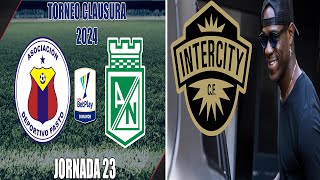 Pasto se enfrenta al Atletico Nacional Por la Jornada 23 Clausura 2024  Mario Balotelli a Intercity [upl. by Halbeib558]