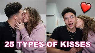 25 TYPES OF KISSES [upl. by Pros]