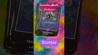 December Month Guidance for Scorpio tarotguidance learntarotwithnidhi tarotreading scorpiotarot [upl. by Erlinna]