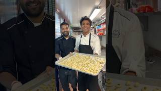 I Cooked with chef Vikas Khanna at his restaurant bungalow in NYC shorts vikaskhanna [upl. by Xonel]