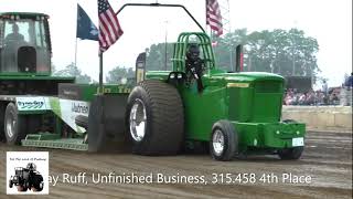 Tractor Pulling OSTPA Light Limited Pro Stock Tractors Dragway 42 West Salem OH 2023 [upl. by Saul420]