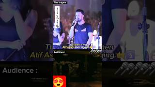 Atif Aslam vs Neha Kakkar live singing Dil Diyan gallan atifaslamlive music shorts [upl. by Bixby]