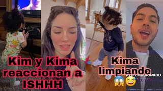 KIMBERLY LOAIZA Y KIMA REACCIONAN A MA NUEVA CANCIÓN DE JUAN DE DIOS😱KIMA AYUDA A KIM💕 [upl. by Felizio]