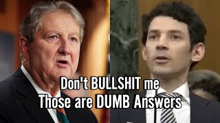 Senator Kennedy TACKLES Lying Dem Witness Who Tries to Play Smart With DUMB Answers [upl. by Osithe394]