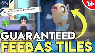 GUARANTEED METHOD TO GET FEEBAS in Pokemon Brilliant Diamond and Shining Pearl [upl. by Siesser]