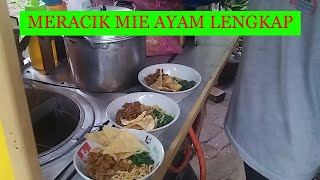 Cara Meracik Mie Ayam Ala Mie Ayam Bakso Pramuka Tangerang [upl. by Brout]