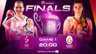 FINALS LDLC ASVEL Feminin v Galatasaray Cagdas Factoring  Full Game  EuroCup Women 202223 [upl. by Oiceladni]