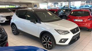 Présentation essai statique SEAT ARONA FR TSI 110 ch [upl. by Neetsirk]