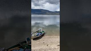 Fishing on beautiful Mabel Lake British Columbia 🇨🇦 britishcolumbia canada okanagan [upl. by Purdum]