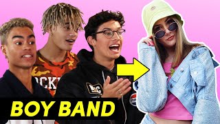 A Boy Band Styled Me For A Week Feat PRETTYMUCH [upl. by Pegasus]