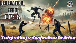 Generation Zero Coop  EP 8  Týchto obrov sme nečakali tuhý boj  SK  CZ nexisgamingCZ [upl. by Kcirdnekel]