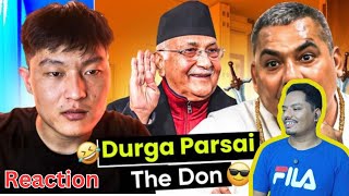 Reaction on quot Durga prasain the don quot zalan video [upl. by Anairotciv458]