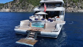 2023 Benetti Oasis 34Metri MYGrateful  Full Tour  Exclusive Listing [upl. by Adekan]