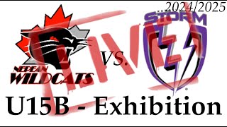 2425 U15B Wildcats vs Kemptville Storm  Exhibition [upl. by Hgielac939]