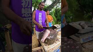 Fast Fish Cutting Skills Big Rohu Fish Cutting shorts [upl. by Ahsaeit]