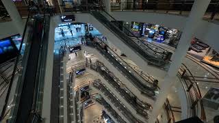 Escalators in a mall timelapse [upl. by Sebastiano]