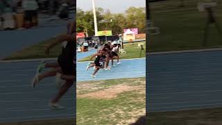 100m final inter state national championship [upl. by Euqram]